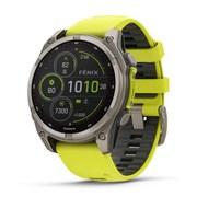 GARMIN fenix 8 Sapphire Dual Power 47mm 010-02906-51 [Ti/Amp Yellow]