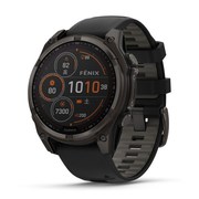 GARMIN fenix 8 Sapphire Dual Power 47mm 010-02906-50 [Ti Carbon Gray DLC/Black]