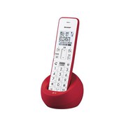 SHARP 電話機 JD-S09CL-R [レッド系]