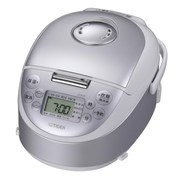 TIGER 炊飯器 炊きたて JPF-G055-WL [スチールホワイト]