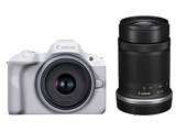 デジタル一眼カメラ EOS R50 ダブルズームキット [ホワイト]