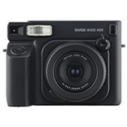 インスタントカメラ instax WIDE 400 チェキ[JET BLACK]