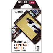 FUJIFILM チェキ フィルム instax mini CONTACT SHEET［10枚 /1パック］