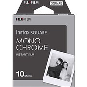 FUJIFILM チェキ　インスタントフィルム モノクローム instax SQUARE MONOCHROME（モノクローム） 1パック（10枚入）