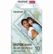FUJIFILM  チェキ フィルム instax mini BLUE MARBLE  1パック(10枚入)