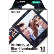 FUJIFILM チェキ  フィルム チェキスクエア用フィルム 「instax SQUARE スターイルミネーション」 1パック（10枚入）
