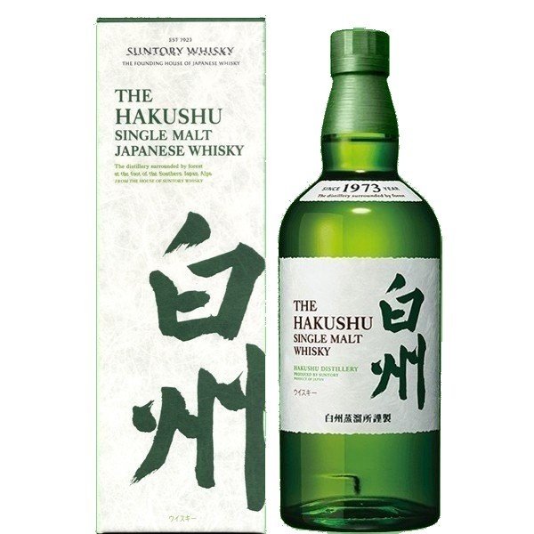 白州 シングルモルトウイスキー 700ml　お正月値下げ！ サントリー シングルモルト ウイスキー 白州 700ml 43度 買取価格