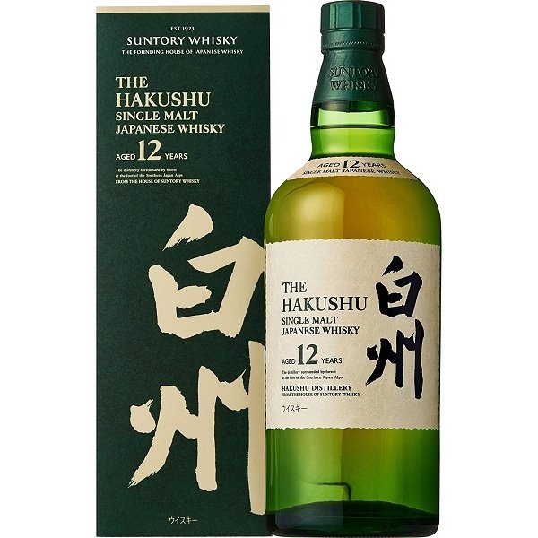 サントリーシングルモルトウイスキー 白州 12年 700ml 43度 買取価格