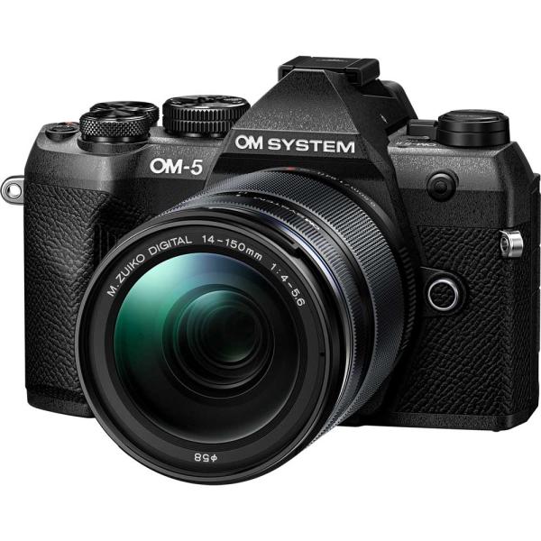 ミラーレス一眼カメラ OM SYSTEM OM-5 Mark II 14-150mm II レンズキット [ブラック]