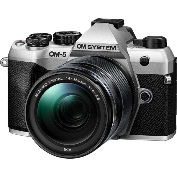 ミラーレス一眼カメラ OM SYSTEM OM-5 Mark II 14-150mm II レンズキット [シルバー]