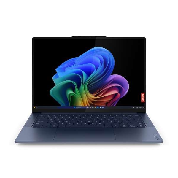 Lenovo ノートパソコン Yoga Slim 7x Gen 9 14.5インチ Snapdragon X Elite X1E-78-100 メモリ32GB SSD1TB 重量1.28kg コズミックブルー