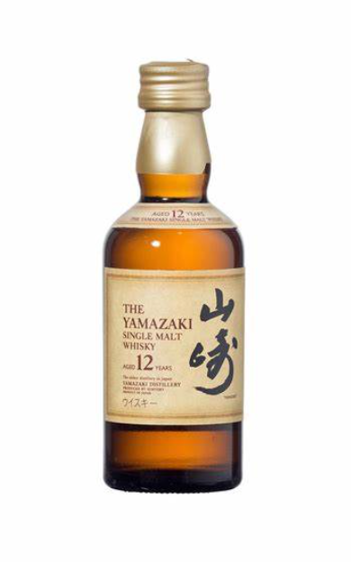 サントリーシングルモルトウイスキー 山崎12年50ml 43度 ミニチュア瓶