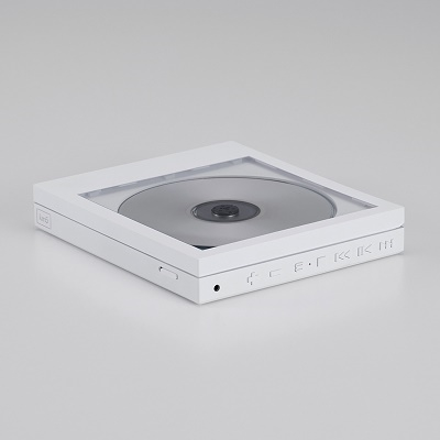 Instant Disk Audio-Bluetooth CD Player White