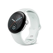Google Pixel Watch 5 Wi-Fiモデル 41mm GA10898-US [Polished Silver アルミケース/Fog アクティブ バンド]