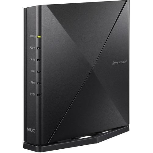 NEC 無線ルータ ブラック PA-WX5400HP