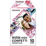 FUJIFILM チェキ フィルム instax mini用フィルム 「CONFETTI」 1パック（10枚入）