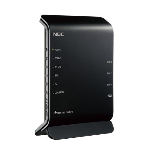 NEC 無線LANルーター PA-WG1200HP4