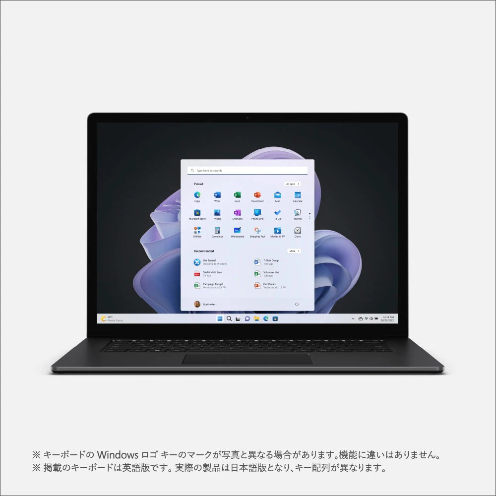 Surface Laptop 5 RFB-00045 [ブラック]