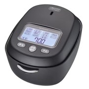TIGER 炊飯器 土鍋ご泡火炊き JRX-S060-KS [ストーンブラック]