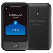 POCKETALK 翻訳機 S グローバル通信(2年)付き PTSGK [ブラック]