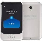 POCKETALK 翻訳機 S グローバル通信(2年)付き PTSGW [ホワイト]