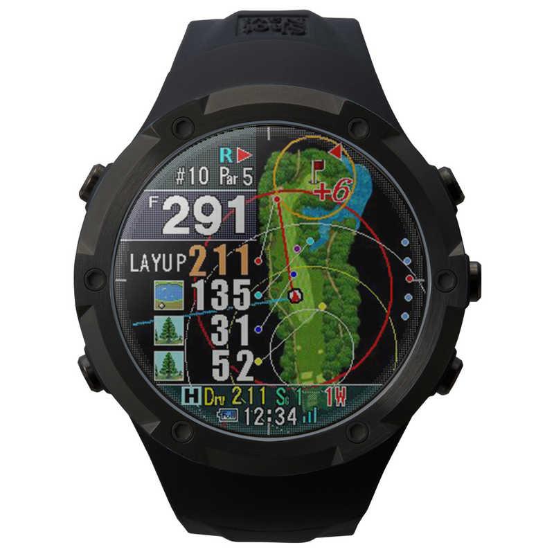 ゴルフ エヴォルブ プロ 腕時計型GPSナビ Shot Navi Evolve Pro ブラック