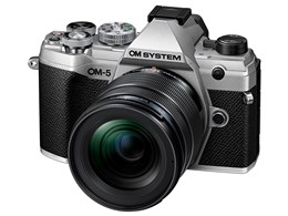 OM SYSTEM OM-5 12-45mm F4.0 PRO レンズキット [シルバー]