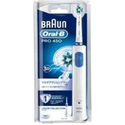 BRAUN 電動歯ブラシ オーラルB PRO450 D165231AWH [ホワイト]