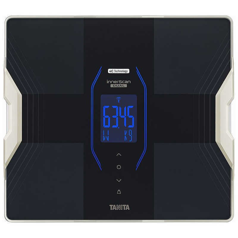 タニタ 体重計 ブラック RD-915L-BK