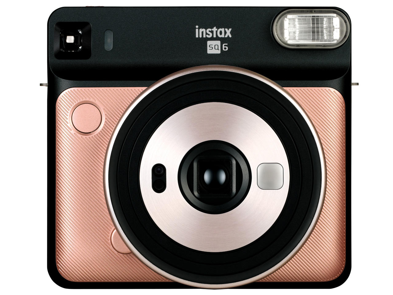 インスタントカメラ instax SQUARE SQ 6 チェキスクエア [ブラッシュゴールド]