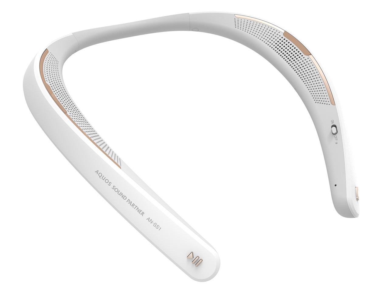 Bluetoothスピーカー AQUOSサウンドパートナー AN-SS1-W [ホワイト]