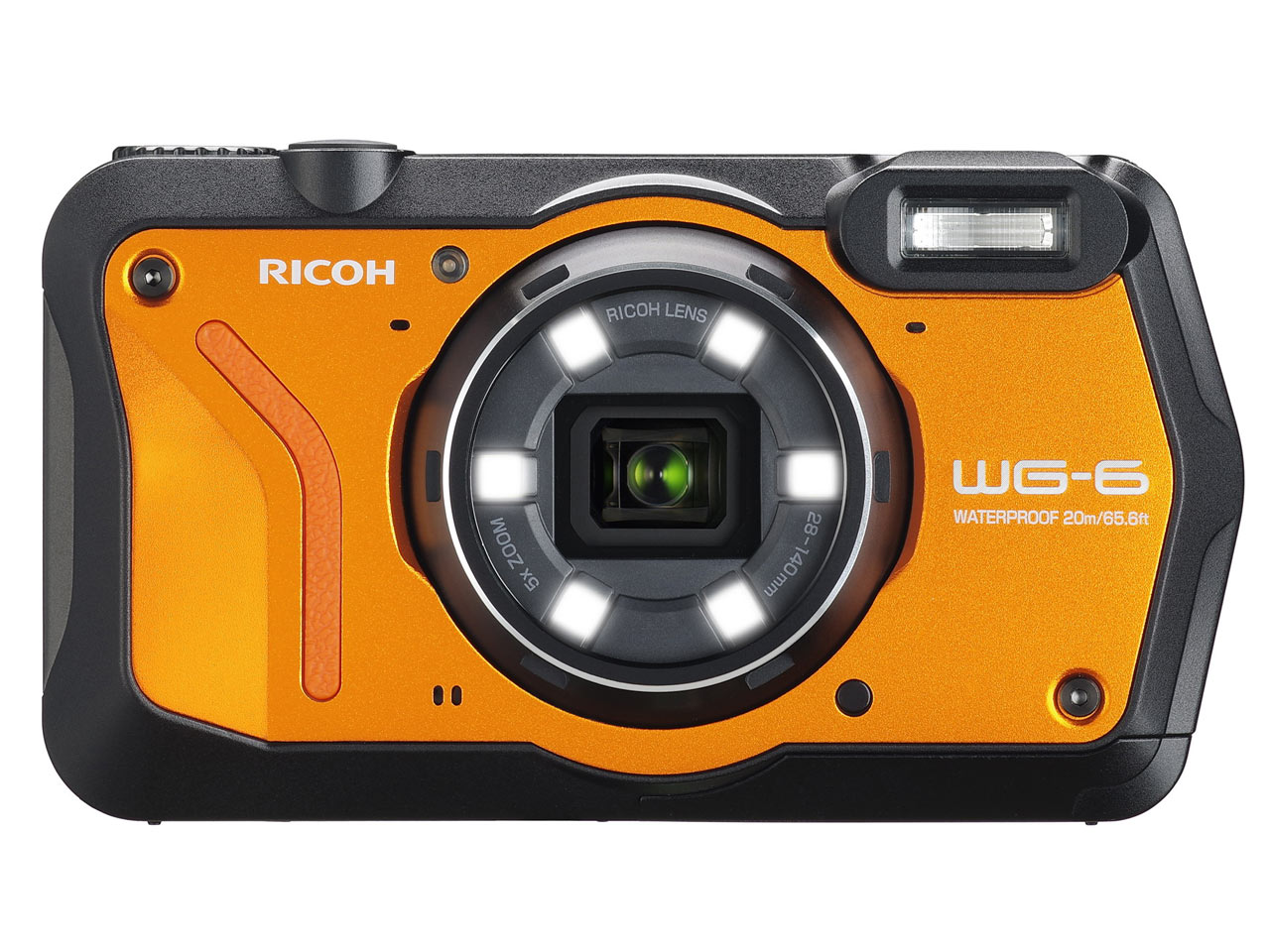 デジタルカメラ RICOH WG-6 [オレンジ]