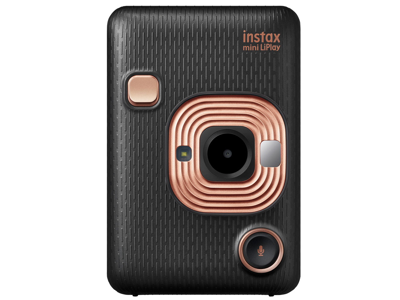 インスタントカメラ instax mini LiPlay チェキ [エレガントブラック]