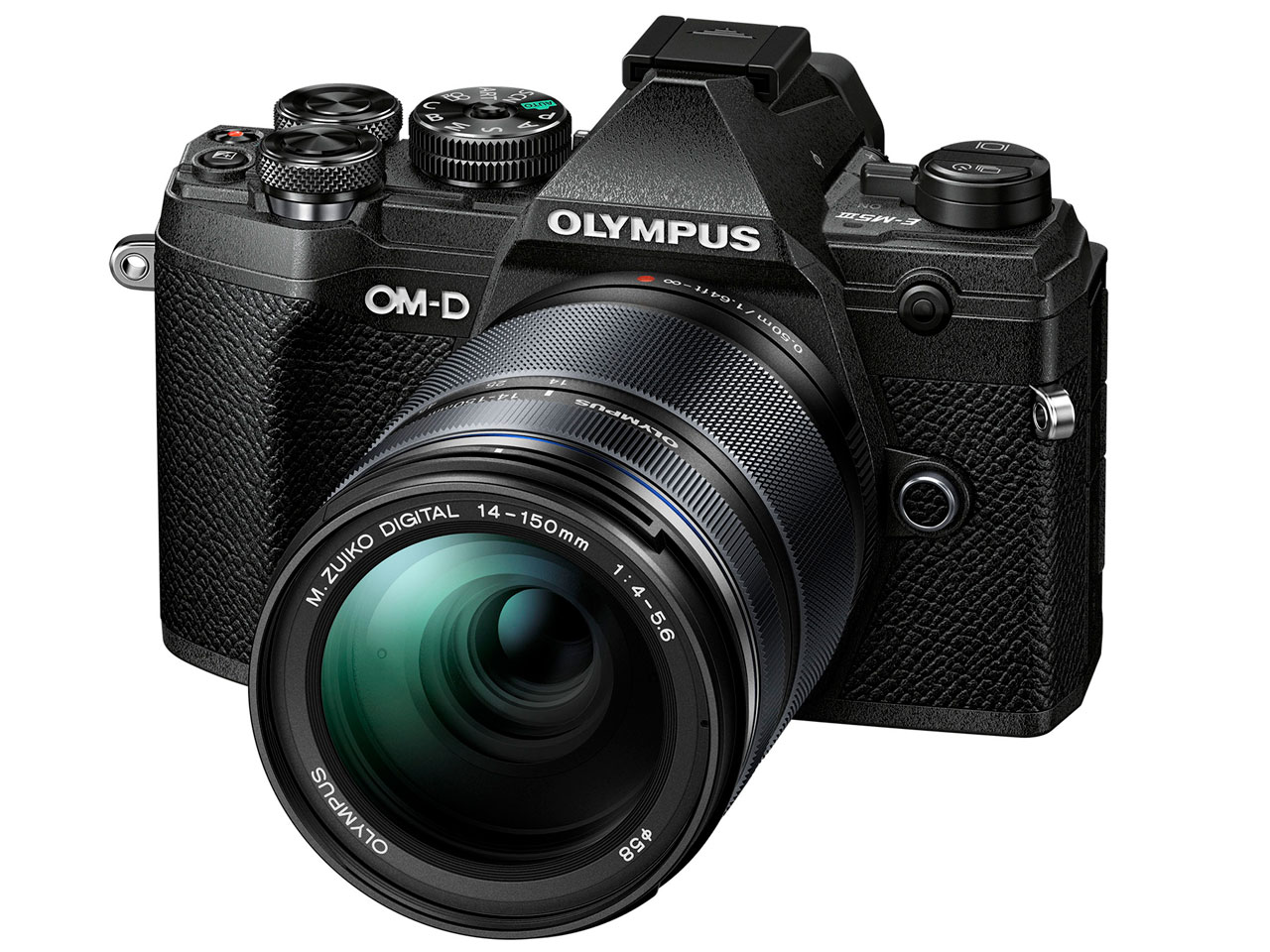 デジタル一眼カメラ OM-D E-M5 MarK III 14-150mm II レンズキット [ブラック]