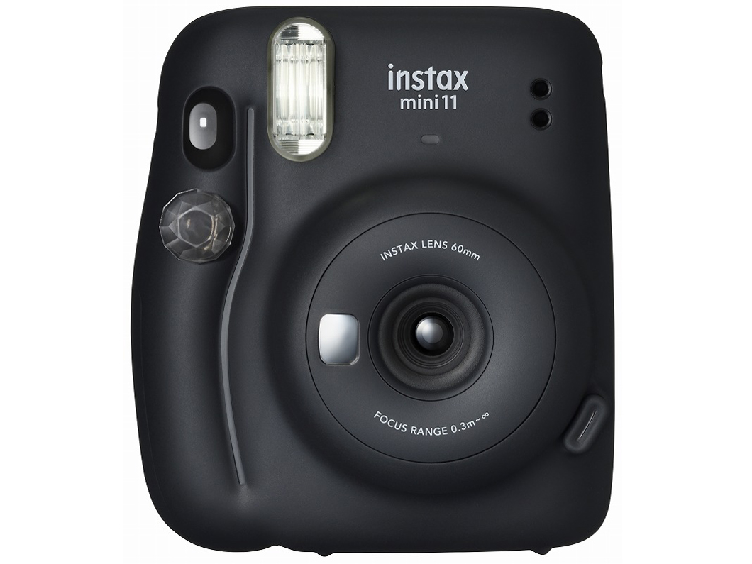 インスタントカメラ instax mini 11 チェキ [チャコールグレー]