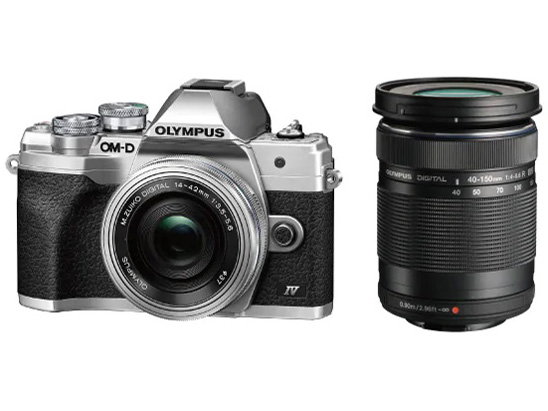 デジタル一眼カメラ OM-D E-M10 MarK IV EZダブルズームキット [シルバー]
