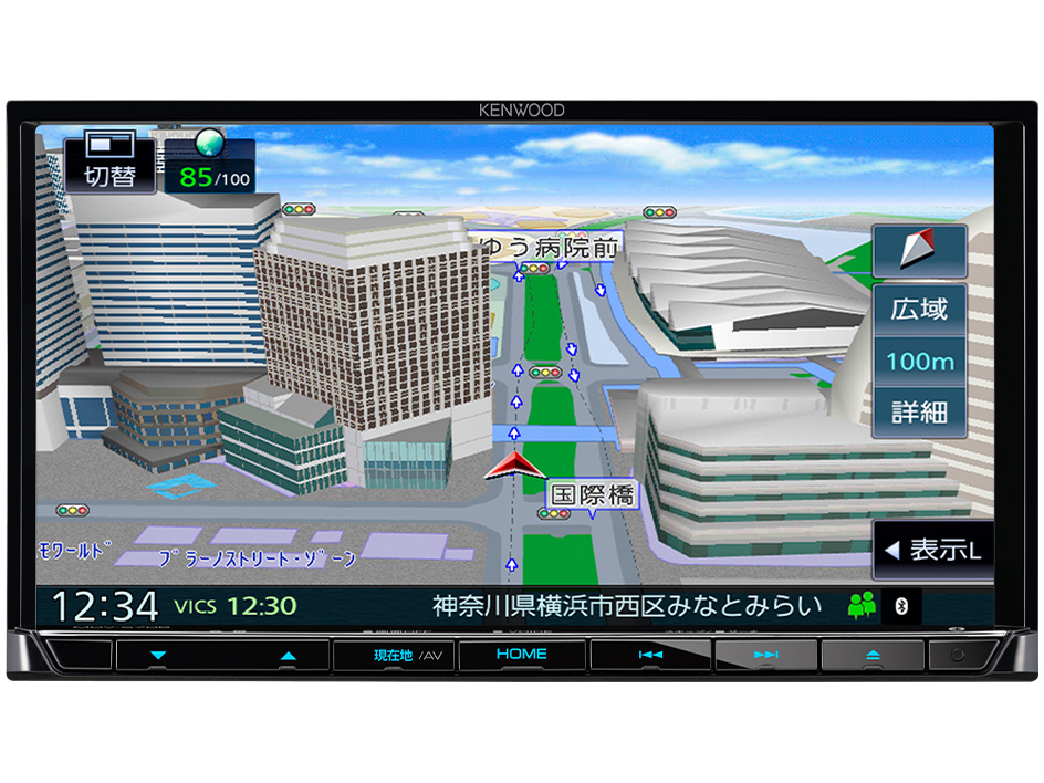 彩速ナビ MDV-S708