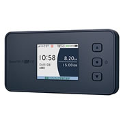 Speed Wi-Fi 5G X12 NAR03 UQモバイル [シャドーブラック]