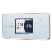 Speed Wi-Fi 5G X12 NAR03 au [アイスホワイト]