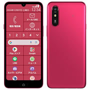 らくらくスマートフォン Lite UQモバイル [マゼンタ]