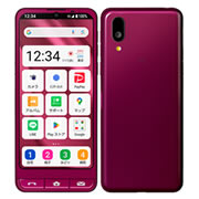 シンプルスマホ7 Softbank [ワインレッド]